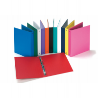 Raccoglitore Europa - 4 anelli tondi 30 mm - dorso 4 cm - f.to utile 22 x 30 cm - colori assortiti - conf. 24 pezzi - Favorit - 100460431 - 8006779271858 - DMwebShop