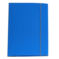 Cartellina con elastico - cartone plastificato 3 lembi - 25 x 34 cm - azzurro - conf. 10 pezzi - Cart. Garda - CG0032LBXXXAE06 - 8001182007094 - DMwebShop