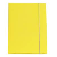 Cartellina con elastico - cartone plastificato 3 lembi - 25 x 34 cm - giallo - conf. 10 pezzi - Cart. Garda - CG0032LBXXXAE04 - 8001182007117 - DMwebShop