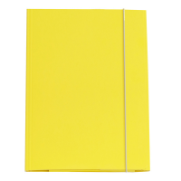 Cartellina con elastico cartone plastificato 3 lembi - 25 x 34 cm - giallo - Cart. Garda - CG0032LBXXXAE04 - 8001182007117 - DMwebShop