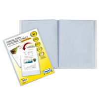 Portalistini personalizzabile Sviluppo - buccia - 22 x 30 cm - 40 buste - trasparente - Favorit 100460327