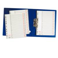 Separatore alfabetico A-Z - PPL - A4 - grigio - Esselte - 100112 - 5902812001129 - DMwebShop