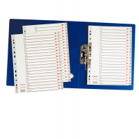 Separatore alfabetico A-Z - PPL - A4 - grigio - Esselte 100112