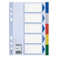 Separatore - 5 tasti colorati - PPL - A5 - multicolore - Esselte - 15264 - 5902812152647 - DMwebShop