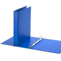 Raccoglitore Europa - 4 anelli tondi 30 mm - dorso 4 cm - f.to utile 22 x 30 cm - azzurro - Favorit - 400051000 - 8006779037553 - DMwebShop