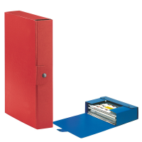 Scatola progetto Eurobox - dorso 6 cm - 25 x 35 cm - rosso - conf. 5 pezzi - Esselte - 390326160 - 48347A - DMwebShop