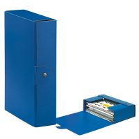 Scatola progetto Eurobox - dorso 8 cm - 25 x 35 cm - blu - Esselte 390328050