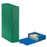 Scatola progetto Eurobox - dorso 8 cm - 25 x 35 cm - verde - conf. 5 pezzi - Esselte - 390328180 - 48352A - DMwebShop