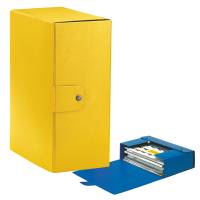 Scatola progetto Eurobox - dorso 15 cm - 25 x 35 cm - giallo - conf. 5 pezzi - Esselte - 390335090 - 8004157335093 - DMwebShop
