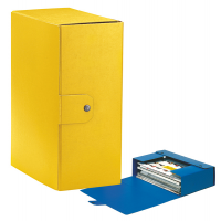 Scatola progetto Eurobox - dorso 15 cm - 25 x 35 cm - giallo - conf. 5 pezzi - Esselte - 390335090 - 8004157335093 - DMwebShop