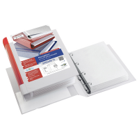 Raccoglitore personalizzabile Stelvio TI - 4 anelli a D - Ø 30 mm - dorso 4 cm - f.to utile 22 x 30 cm - rosso - Sei Rota - 36304132 - 8004972017587 - DMwebShop