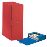 Scatola progetto Eurobox - dorso 12 cm - 25 x 35 cm - rosso - conf. 5 pezzi - Esselte - 390332160 - 8004157332160 - DMwebShop