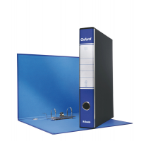 Registratore Oxford G84 - dorso 5 cm - protocollo 23 x 33 cm - blu - Esselte 390784050