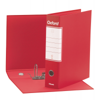 Registratore Oxford G83 - dorso 8 cm - commerciale - 23 x 30 cm - rosso - Esselte - 390783160 - 8004157743164 - DMwebShop
