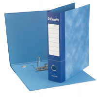 Registratore Essentials G73 - dorso 8 cm - commerciale 23 x 30 cm - blu - Esselte 390773050