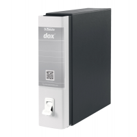 Registratore 1 - dorso 8 cm - commerciale 23 x 29,7 cm - bianco - Esselte - Dox D26103