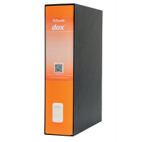 Registratore Dox 2 - dorso 8 cm - protocollo - 23 x 34 cm - arancione - Esselte - Dox - D26202 - 8004389087579 - DMwebShop