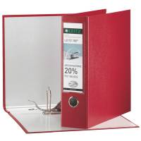 Registratore 180 G65 - dorso 8 cm - protocollo - 23 x 33 cm - rosso - Leitz - 390765160 - 8004157765166 - DMwebShop