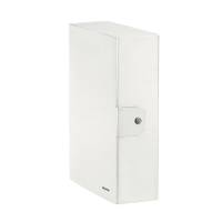 Scatola progetto WOW - dorso 10 cm - bianco metallizzato - conf. 5 pezzi - Leitz - 39680001 - 4002432395712 - DMwebShop