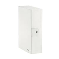 Scatola progetto WOW - dorso 10 cm - bianco metallizzato - conf. 5 pezzi - Leitz - 39680001 - 4002432395712 - DMwebShop