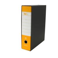Registratore Starbox - dorso 8 cm - protocollo - 23 x 33 cm - giallo - conf. 12 pezzi - Starline - 0201929.GI - STL4003A - DMwebShop