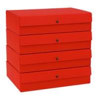 Scatola progetto - dorso 10 cm - 25 x 35 cm - rosso - conf. 5 pezzi - Starline - OD1910VDXXXAC02 - 8025133017277 - DMwebShop