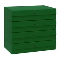 Scatola progetto - dorso 10 cm - formato utile 25 x 35 cm - verde - conf. 5 pezzi - Starline - OD1910VDXXXAC03 - 8025133017314 - DMwebShop
