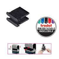Tampone di ricambio 6/9430 - nero - conf. 2 pezzi - Trodat - 20756. - 9008056207566 - DMwebShop