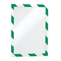 Cornice adesiva Duraframe Security A4 - pannello magnetico - 21 x 29,7 cm - verde-bianco - conf. 2 pezzi - Durable - 4944-131 - 4005546406558 - DMwebShop