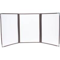 Portamenu' Crystal BR3 triplo per 6 fogli - A4 - set 3 pezzi - Securit - MC3-CYA4-BR3 - 8717624244834 - DMwebShop