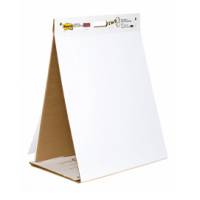 Blocco-Lavagna da tavolo Super Sticky autoportante - 20 fogli - 58,4 x 50,8 cm - bianco - Post-it - 7100171595 - 53200029777 - DMwebShop