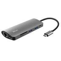 Adattatore multiporta Usb-C 7-in-1 Dalyx - Trust - 23775 - 8713439237757 - DMwebShop