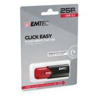 Memoria USB B110 USB 3.2 ClickeEasy - rosso - 256 Gb - Emtec - ECMMD256GB113 - 3126170173218 - DMwebShop