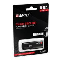 Memoria USB B120 ClickeSecure - 512 Gb - Emtec - ECMMD512GB123 - 3126170173454 - DMwebShop