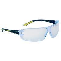 Occhiali detectabili Helium2 policarbonato monoblocco trasparente blu - 4517