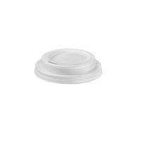 Tappo per bicchiere in CPLA bianco 115 ml - conf. 1000 pezzi - Leone - Q3008.100 - 8024112940476 - DMwebShop
