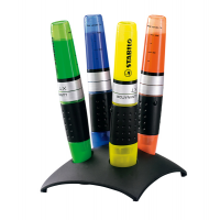 Evidenziatore Luminator - punta a scalpello - tratto 2 - 5 mm - set 4 colori - Stabilo - 7104/2 - 4006381176583 - DMwebShop
