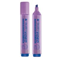 Evidenziatore Video - punta a scalpello - da 1 - 5 mm - lilla - conf. 12 pezzi - Tratto - 830208 - 8000825003868 - DMwebShop