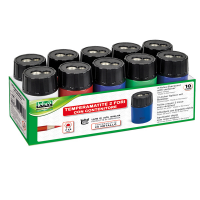 Temperamatite - 2 fori - con contenitore - conf. 10 pezzi - Lebez - 430 - 8007509052617 - DMwebShop