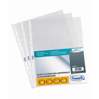 Buste forate Special PP Linear buccia - 23 x 33 cm - trasparente - conf. 50 pezzi - Favorit - 100460066 - 8006779002209 - DMwebShop