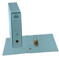 Registratore Eco New - dorso 8 cm - protocollo - 23 x 33 cm - azzurro - conf. 12 pezzi - Brefiocart - 0201170-AZ - 8014819012361 - DMwebShop