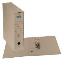 Registratore Eco New - dorso 8 cm - protocollo - 23 x 33 cm - grigio - conf. 12 pezzi - Brefiocart - 0201170-GR - 8014819012422 - DMwebShop