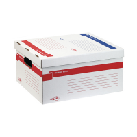 Scatola archivio Memory x File - con coperchio - dorso 27,5 cm - 37 x 27 x 52 cm - bianco - Sei Rota - 673200 - 8004972022406 - DMwebShop