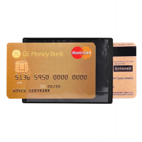 Portadocumenti RFID Hidentity Duo per bancomat-carta di credito - PVC - 8,5 x 6 cm - nero - Exacompta - 5401E - 3130630054016 - DMwebShop