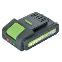 Batteria di ricambio per attrezzi - 20 V - 2,5 AH - Verdemax - 4356 - 8015358043564 - DMwebShop