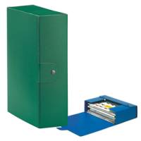 Scatola progetto Eurobox - dorso 10 cm - 25 x 35 cm - verde - conf. 5 pezzi - Esselte - 390330180 - 48356A - DMwebShop
