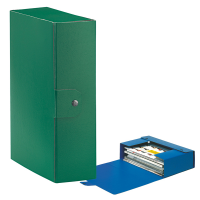 Scatola progetto Eurobox - dorso 10 cm - 25 x 35 cm - verde - conf. 5 pezzi - Esselte - 390330180 - 48356A - DMwebShop