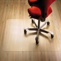 Tappeto salvapavimenti - 120 x 150 cm - rettangolare - plastica riciclata - trasparente - Paperflow - K490020 - 7610859080097 - DMwebShop