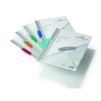 Cartelline con clip Swingclip - PPL - 22 x 31 cm - clip colorata - trasparente - conf. 5 pezzi - Durable 2284-00