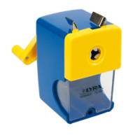 Temperamatite a manovella con contenitore - 1 foro - Lyra - L7321660 - 4084900830079 - DMwebShop